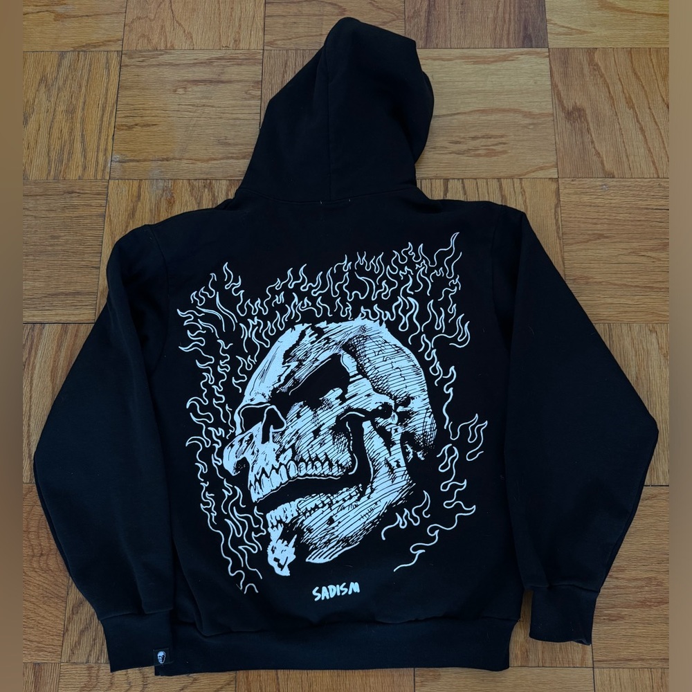 Warren Lotas Dr Sadism Hoodie size Medium black men’s